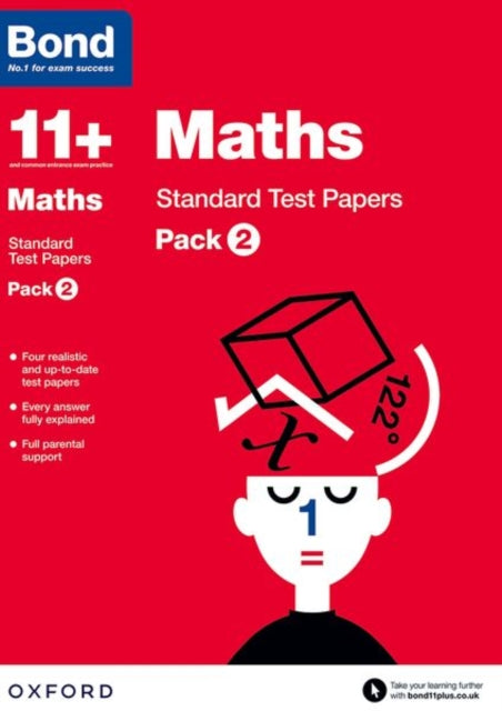 Bond 11+: Maths: Standard Test Papers: For 11+ GL assessment and Entrance Exams: Pack 2