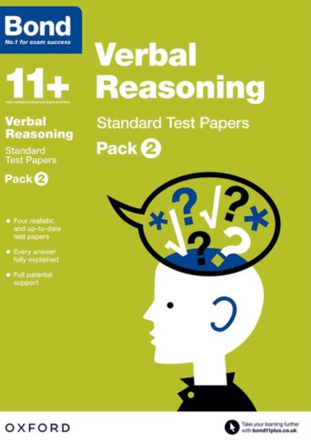 Bond 11+: Verbal Reasoning: Standard Test Papers: For 11+ GL assessment and Entrance Exams: Pack 2