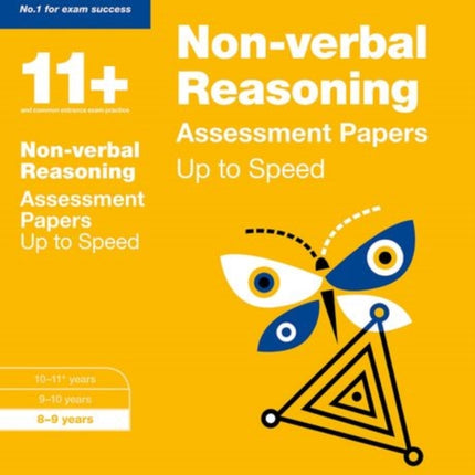 Bond 11+: Non-verbal Reasoning: Up to Speed Papers: 8-9 years