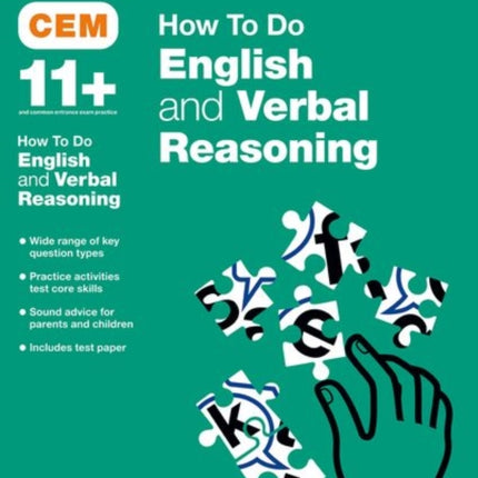 Bond 11+: CEM How To Do: English and Verbal Reasoning