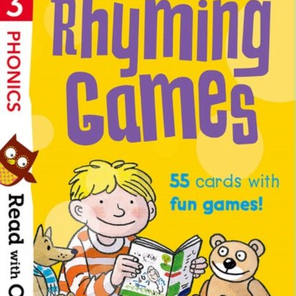 Read with Oxford: Stages 1-3: Biff, Chip and Kipper: Rhyming Games Flashcards