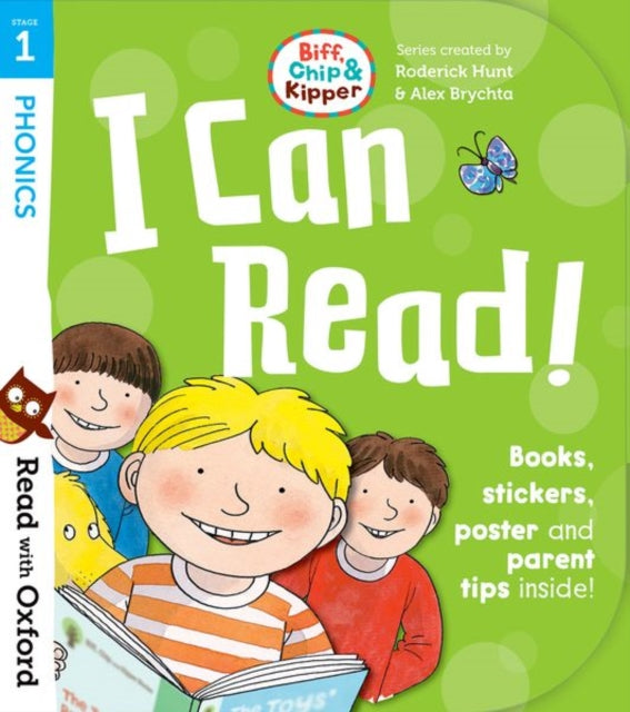 Read with Oxford Stage 1 Biff Chip and Kipper I Can Read Kit