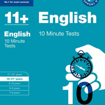 Bond 11+: Bond 11+ 10 Minute Tests English 10-11 years: For 11+ GL assessment and Entrance Exams