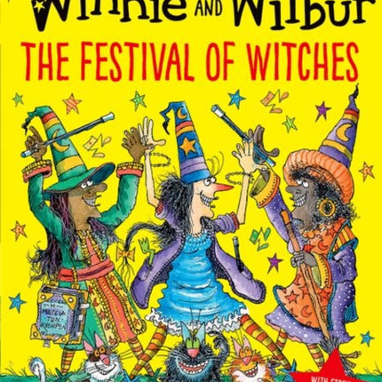 Winnie and Wilbur: The Festival of Witches PB & audio