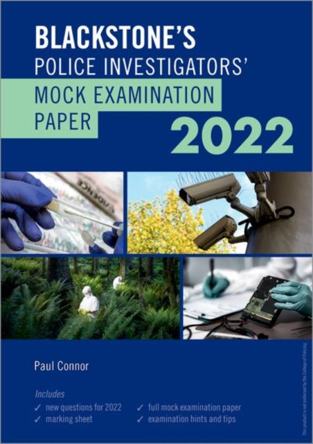 Blackstones Police Investigators Mock Examination Paper 2022