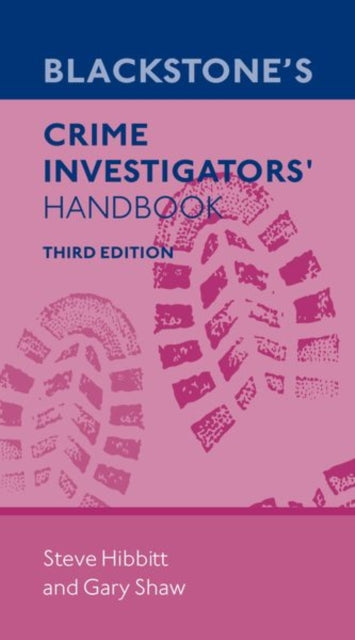 Blackstones Crime Investigators Handbook