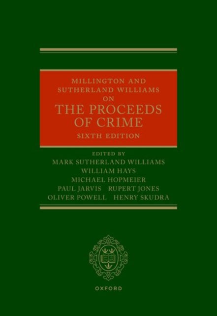 Millington and Sutherland Williams on the Proceeds of Crime