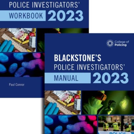 Blackstones Police Investigators Manual and Workbook 2023