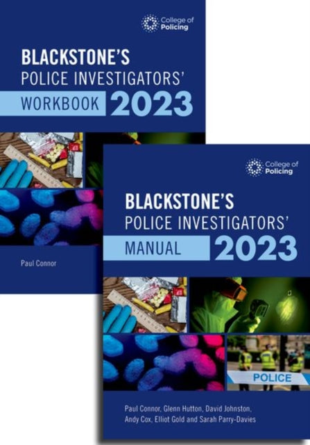 Blackstones Police Investigators Manual and Workbook 2023