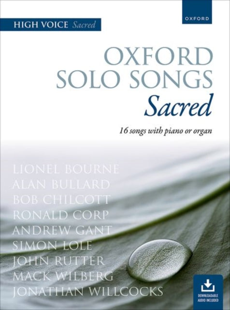 Oxford Solo Songs Sacred