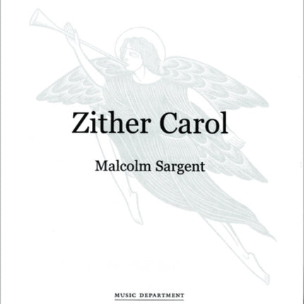 Zither Carol Vocal score