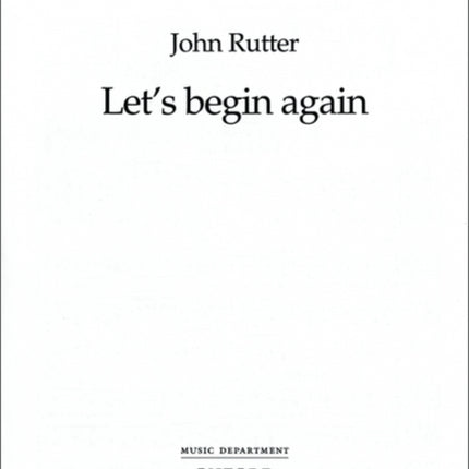 Let's begin again: from The Reluctant Dragon