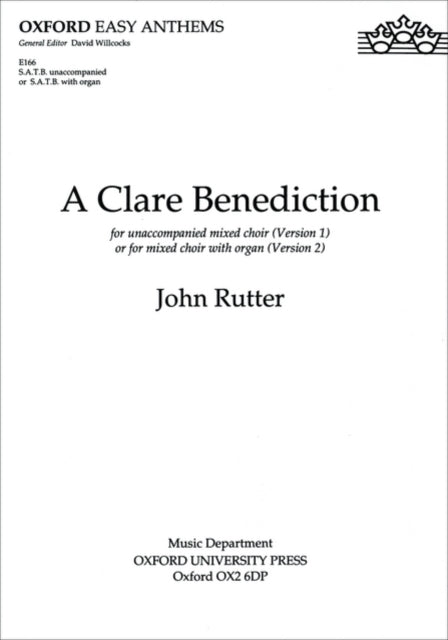 A Clare Benediction