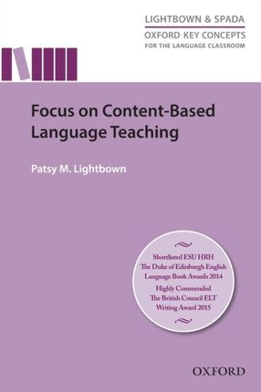 Focus On ContentBased Language Teaching