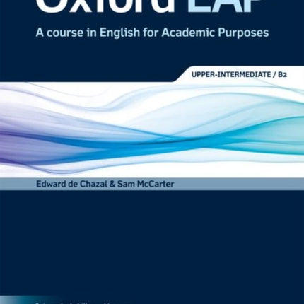 Oxford EAP UpperIntermediateB2 Students Book and DVDROM Pack