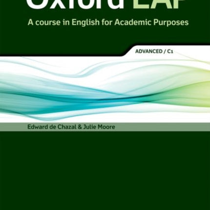 Oxford EAP AdvancedC1 Students Book and DVDROM Pack