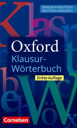 Oxford KlausurWörterbuch  Ausgabe 2025  B1C1