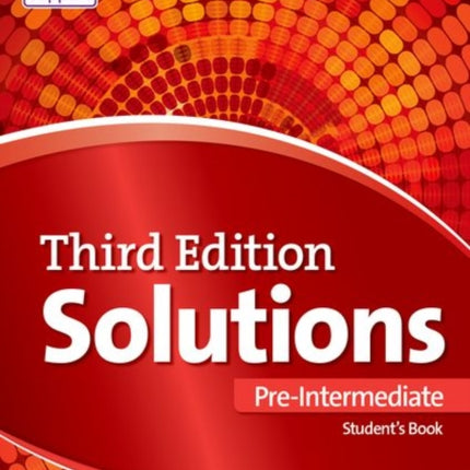 Solutions: Pre-Intermediate: Student's Book: Leading the way to success