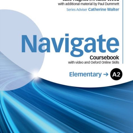 Navigate Elementary A2 Coursebook with DVD and