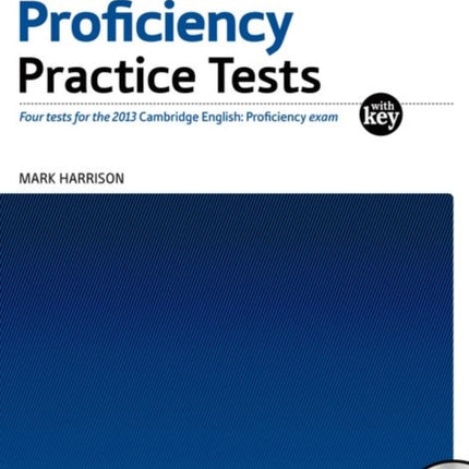 Cambridge English Proficiency CPE Practice Tests