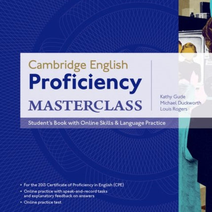 Cambridge English Proficiency CPE Masterclass Students Book with Online Skills and Language Practice Pack