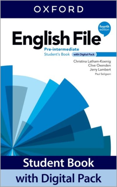 English File PreIntermediate Student Book with Digital Pack Print Student Book and 2 years access to Student ebook Workbook ebook Online Practice and Student Resources.