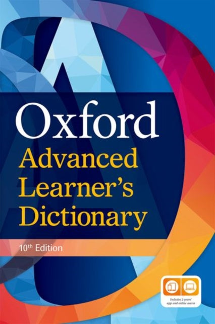 Oxford Advanced Learners Dictionary Paperback with 2 years access to both premium online and app