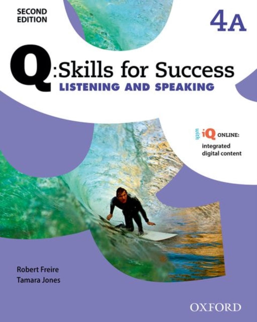 Q Skills for Success Level 4 Listening  Speaking Split Student Book A with iQ Online