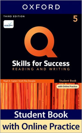 Q Skills for Success Level 5 Reading and Writing Student Book with iQ Online Practice