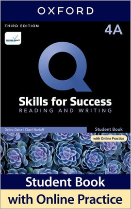 Q Skills for Success Level 4 Reading and Writing Split Student Book A with iQ Online Practice