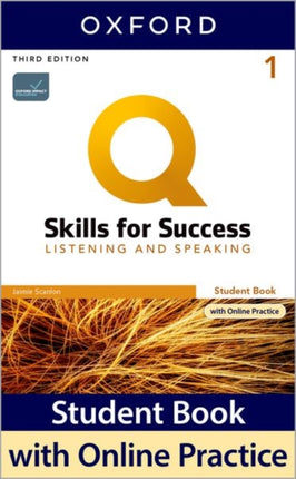 Q Skills for Success Level 1 Listening and Speaking Student Book with iQ Online Practice