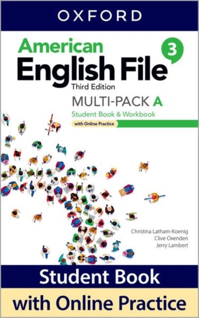 American English File Level 3 Student BookWorkbook MultiPack A with Online Practice