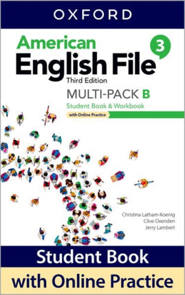 American English File Level 3 Student BookWorkbook MultiPack B with Online Practice