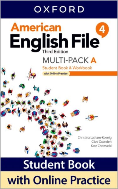 American English File Level 4 Student BookWorkbook MultiPack A with Online Practice