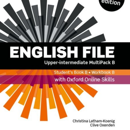 English File UpperIntermediate Students BookWorkbook MultiPack B with Oxford Online Skills