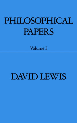 Philosophical Papers