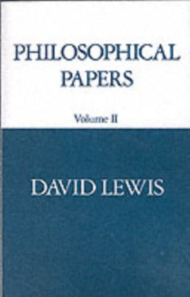 Philosophical Papers