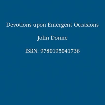 Devotions Upon Emergent Occasions
