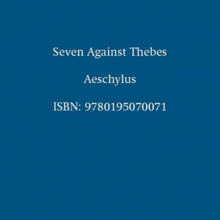Seven Against Thebes