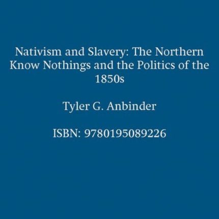 Nativism and Slavery