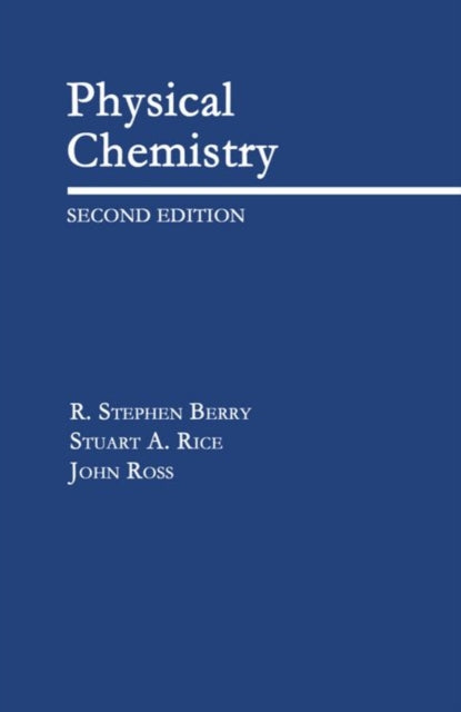 Physical Chemistry Topics in Physical Chemistry