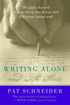 Writing Alone and with Others