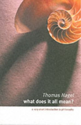 What Does It All Mean?: A Very Short Introduction to Philosophy