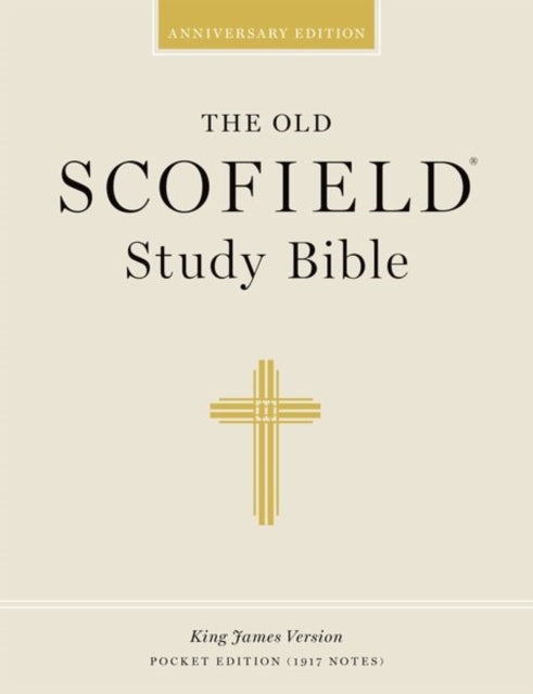 The Old Scofield® Study Bible, KJV, Pocket Edition, Basketweave Black/Burgundy