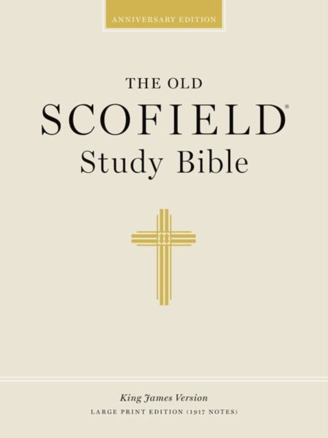 Old Scofield Study Bible-KJV-Large Print