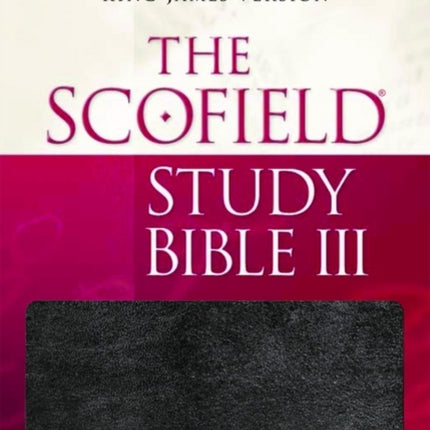 The Scofield Study Bible III KJV