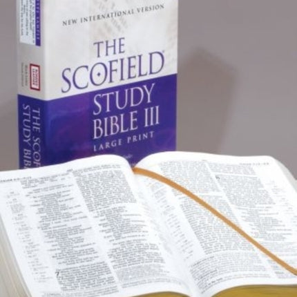 Scofield® Study Bible III, Large Print, NIV