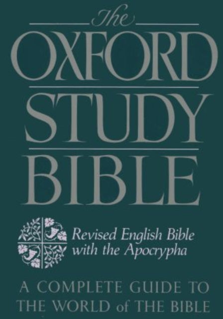 The Oxford Study Bible: Revised English Bible with Apocrypha