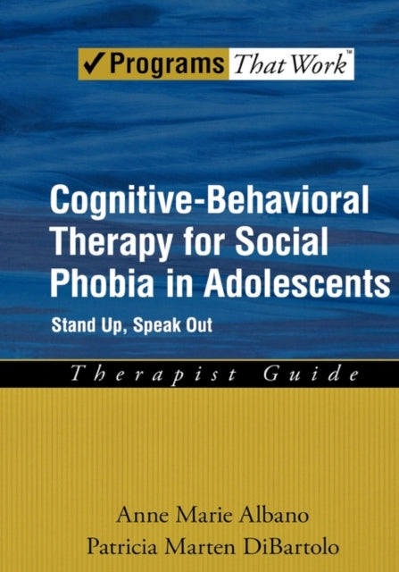 CognitiveBehavioral Therapy for Social Phobia in Adolescents