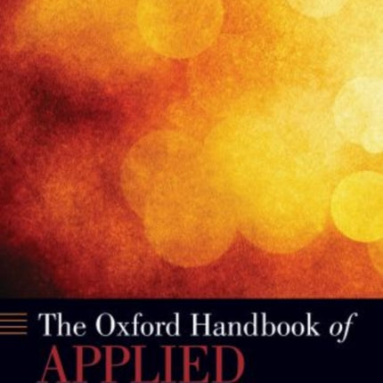 The Oxford Handbook of Applied Linguistics 2nd Edition